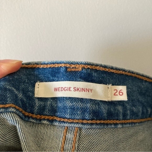 Levi's Wedgie Skinny Icon‎ Jeans 26 - Picture 5 of 7